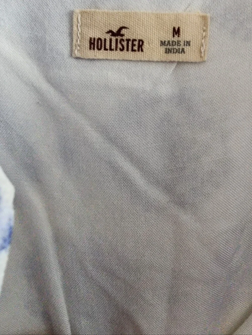 Hollister Light Blue and White Summer Dress - Picture 2 of 3